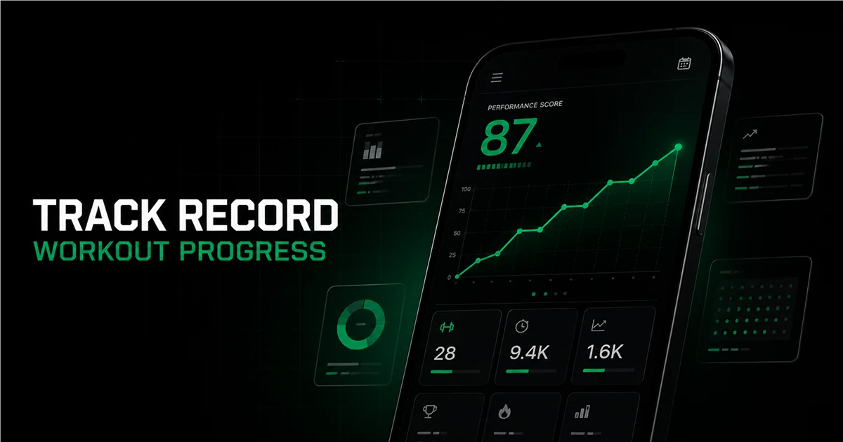 Track Record: Workout Progress – your workout tracker for visible progress